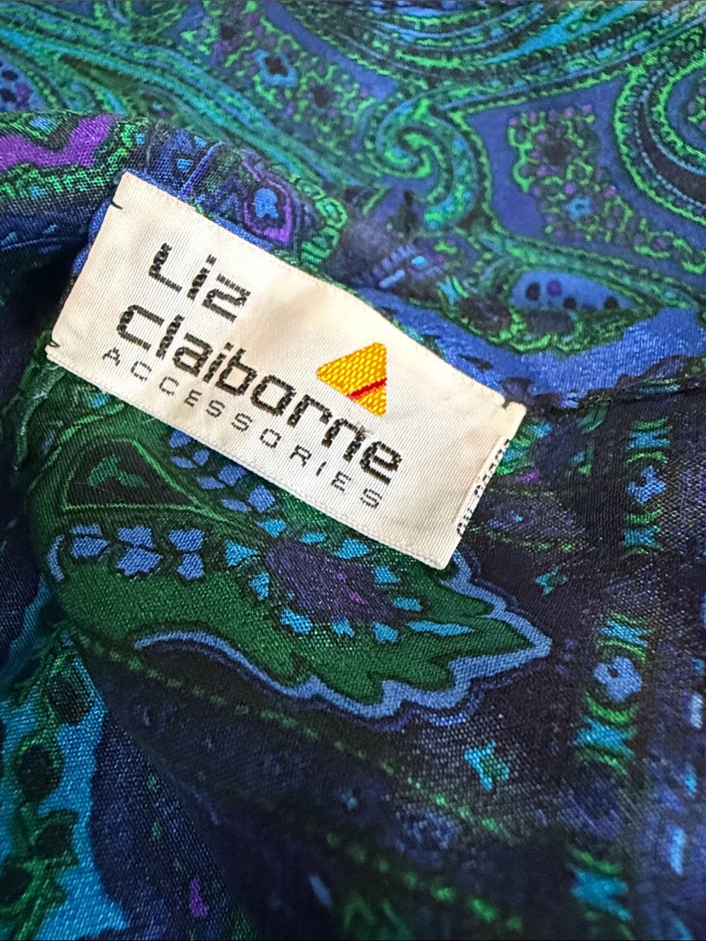 Vintage 1980's Liz Claiborne Scarf
